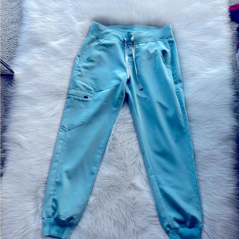 Figs Sea Glass Small Petite Zamora Joggers.